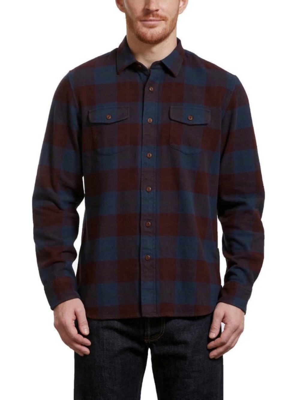 Grayers Heritage Flannel Button-Up Shirt